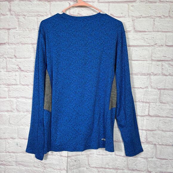 Old Navy Active Blue Long Sleeve Performance Shirt Mens Large - Picture 5 of 5